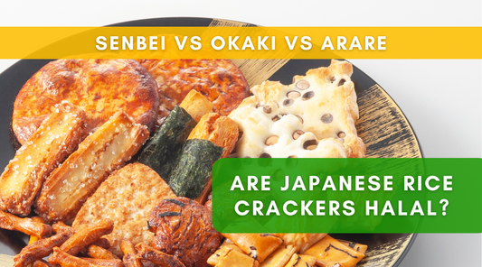 Senbei vs Okaki vs Arare―Are All Rice Crackers Halal?