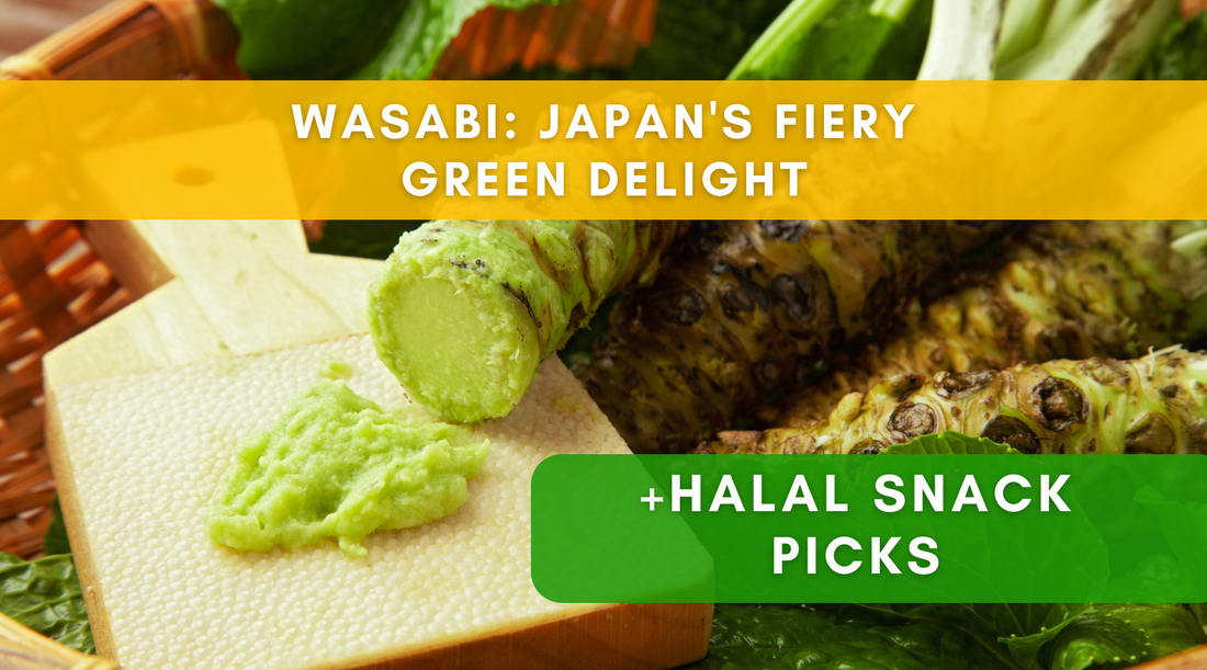 Wasabi: Japan's Fiery Green Delight (+Halal Snack Picks)