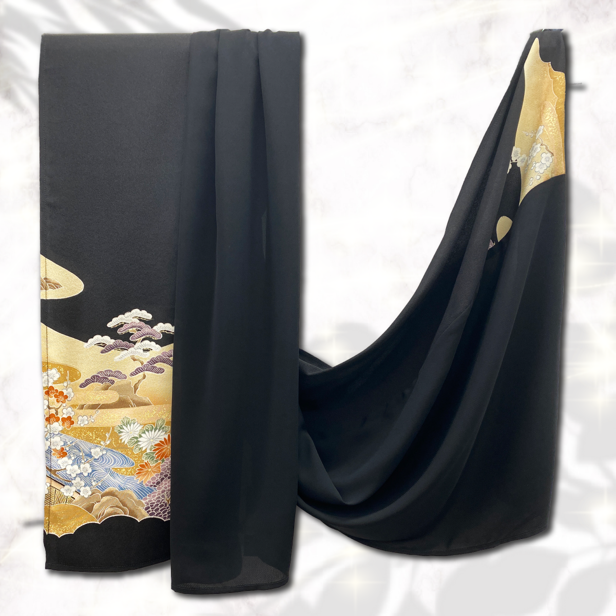 Shawl: KIMONO Hijab - Black/Black