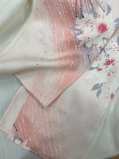 Shawl: KIMONO Hijab - Pink/White