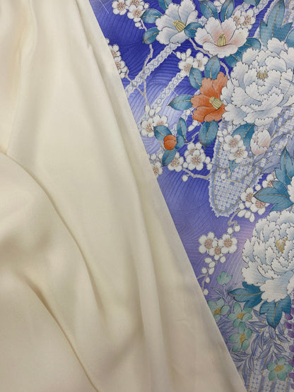 Shawl: KIMONO Hijab - Blue/White