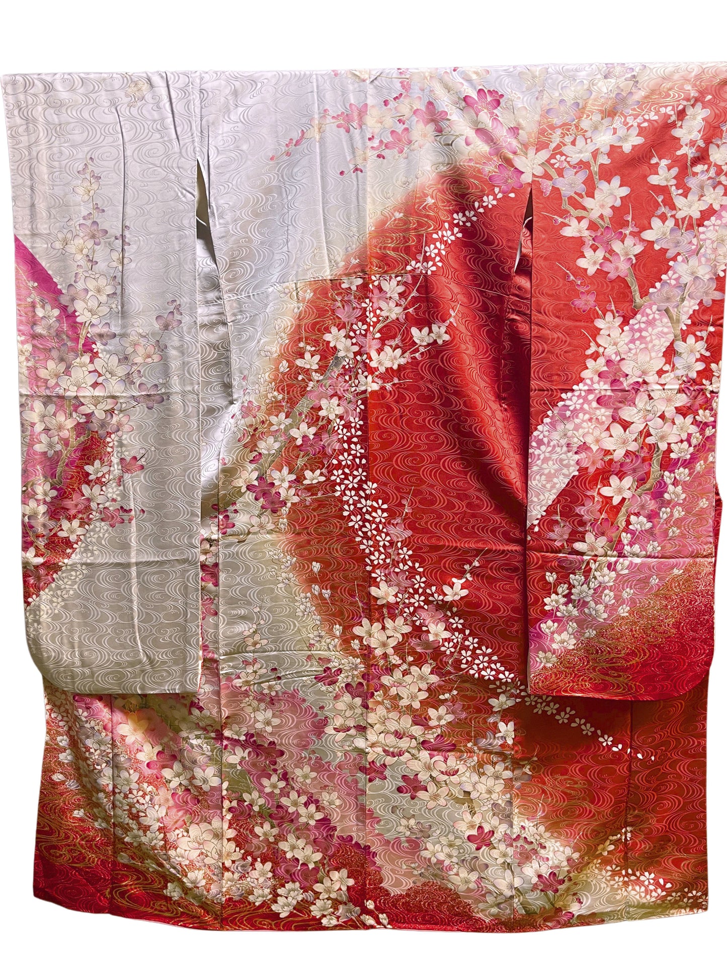 Furisode Kimono: Cherry Blossom Tide