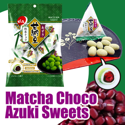 Matcha Chocolate Azuki Sweets