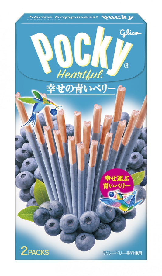 Pocky Heart Blueberry