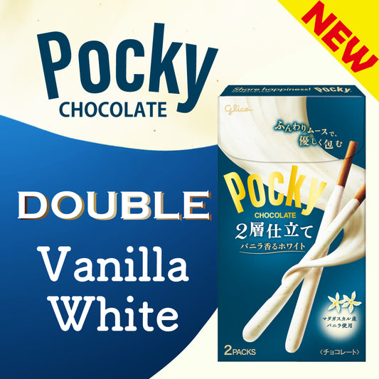 Pocky Double White Vanilla